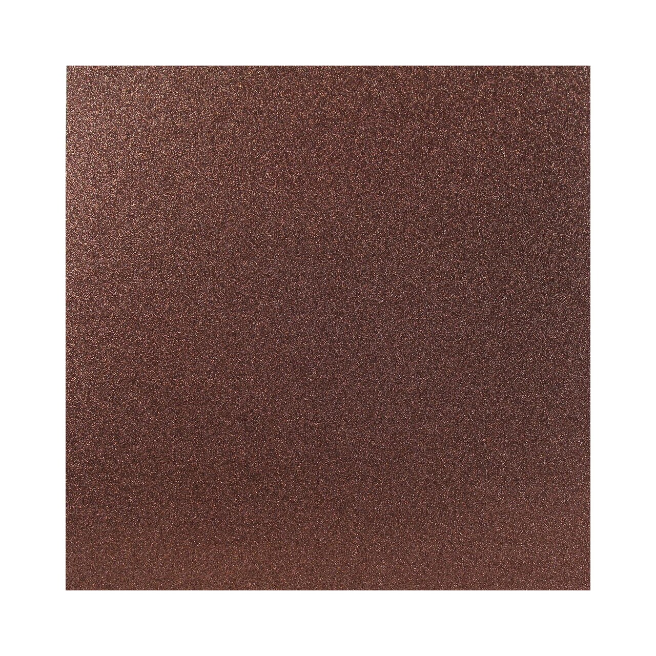 PA Paper Accents Glitter Cardstock 12? x 12? Bronze Copper, 85lb colored cardstock paper for card making, scrapbooking, printing, quilling and crafts, 15 piece pack